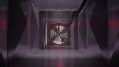 Inside-air-vent-air-duct-air-shaft-ventilation-system-action-film-escape-4k